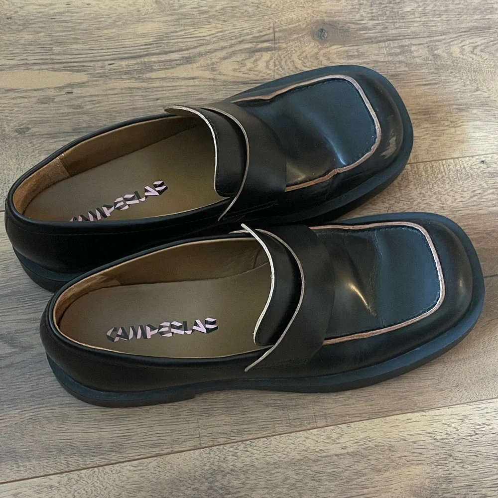 Camperlab Men’s 1978 Black Loafers Size 43 US 9.5